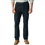 Men's Big & Tall Liberty Blues™ Athletic Fit Side Elastic 5-Pocket Jeans by Liberty Blues in Indigo (Size 38 40)