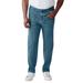 Men's Big & Tall Liberty Blues™ Relaxed-Fit Stretch 5-Pocket Jeans by Liberty Blues in Blue Wash (Size 46 40)