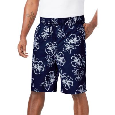 Men's Big & Tall Hibiscus Print 8