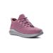 Women's Travelbound Walking Shoe Sneaker by Propet in Crushed Berry (Size 9 M)