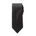 Men's Big & Tall KS Signature Extra-Long Satin Tie by KS Signature in Black Necktie