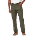 Men's Big & Tall Denim or Ripstop Carpenter Jeans by Wrangler® in Loden (Size 46 34)