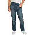 Men's Big & Tall Liberty Blues™ Loose-Fit Side Elastic 5-Pocket Jeans by Liberty Blues in Blue Wash (Size 36 40)