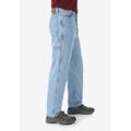 Men's Big & Tall Loose Fit Carpenter Jeans by Wrangler® in Vintage Indigo (Size 42 30)