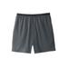 Men's Big & Tall Performance Flex Boxers by KingSize in Steel (Size 3XL)