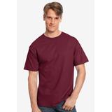 Men's Big & Tall Hanes® Tagless ® T-Shirt by Hanes in Maroon (Size 3XL)