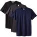 Men's Big & Tall Cotton Crewneck Undershirt 3-Pack by KingSize in Assorted Basic (Size 2XL)