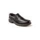 Wide Width Men's Deer Stags® Brooklyn Casual Slip-On Loafers by Deer Stags in Black (Size 11 1/2 W)