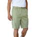 Men's Big & Tall Boulder Creek® Renegade 9" Full Elastic Waist Cargo Shorts by Boulder Creek in British Khaki (Size 4XL)