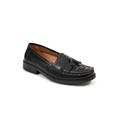 Wide Width Men's Deer Stags® Kiltie Tassel Loafers by Deer Stags in Jet Black (Size 13 W)