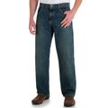 Men's Big & Tall Straight Relax Jeans by Wrangler® in Mediterranean (Size 44 34)