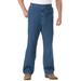 Men's Big & Tall Loose Fit Comfort Waist Jeans by KingSize in Stonewash (Size 2XL 40)