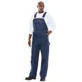 Men's Big & Tall Dickies® Rigid Denim Bib Overalls by Dickies in Indigo Rigid (Size 42 32)