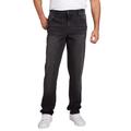 Men's Big & Tall Liberty Blues™ Relaxed-Fit Stretch 5-Pocket Jeans by Liberty Blues in Black Denim (Size 40 40)