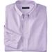 Men's Big & Tall KS Signature Wrinkle-Free Oxford Dress Shirt by KS Signature in Soft Purple (Size 17 1/2 37/8)