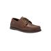 Wide Width Men's Falmouth Camp Moc Oxfords by Eastland® in Bomber Brown (Size 9 W)