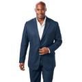 Men's Big & Tall KS Signature Easy Movement® Two-Button Jacket by KS Signature in Navy (Size 62)