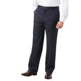 Men's Big & Tall Dockers® Signature Lux Flat Front Khakis by Dockers in Dockers Navy (Size 54 32)