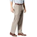 Men's Big & Tall Dockers® Signature Lux Flat Front Khakis by Dockers in Timberwolf (Size 40 36)