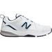 Men's New Balance® 608V5 Sneakers by New Balance in White Navy Leather (Size 14 EEEE)