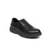 Wide Width Men's Deer Stags® Slip-Resistant Comfort Manager Slip-On by Deer Stags in Black (Size 12 W)