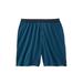 Men's Big & Tall Performance Flex Boxers by KingSize in Midnight Teal (Size 6XL)