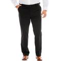Men's Big & Tall Dockers® Signature Lux Flat Front Khakis by Dockers in Black (Size 48 34)