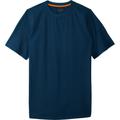 Men's Big & Tall Heavyweight Jersey Crewneck T-Shirt by Boulder Creek in Navy (Size 5XL)