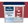 Ripolin - Peinture Cuisine & Salle de Bain Rouge Saint-Emilion 0,75 l