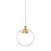 Visual Comfort Modern Collection Sean Lavin Palona 8 Inch LED Mini Pendant - 700MOPLNCNB-LED930