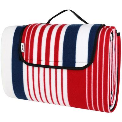 Picknickdecke Campingdecke Strandmatte Wasserdicht Wärmeisoliert Waschbar Fleece Faltbar Garten Image