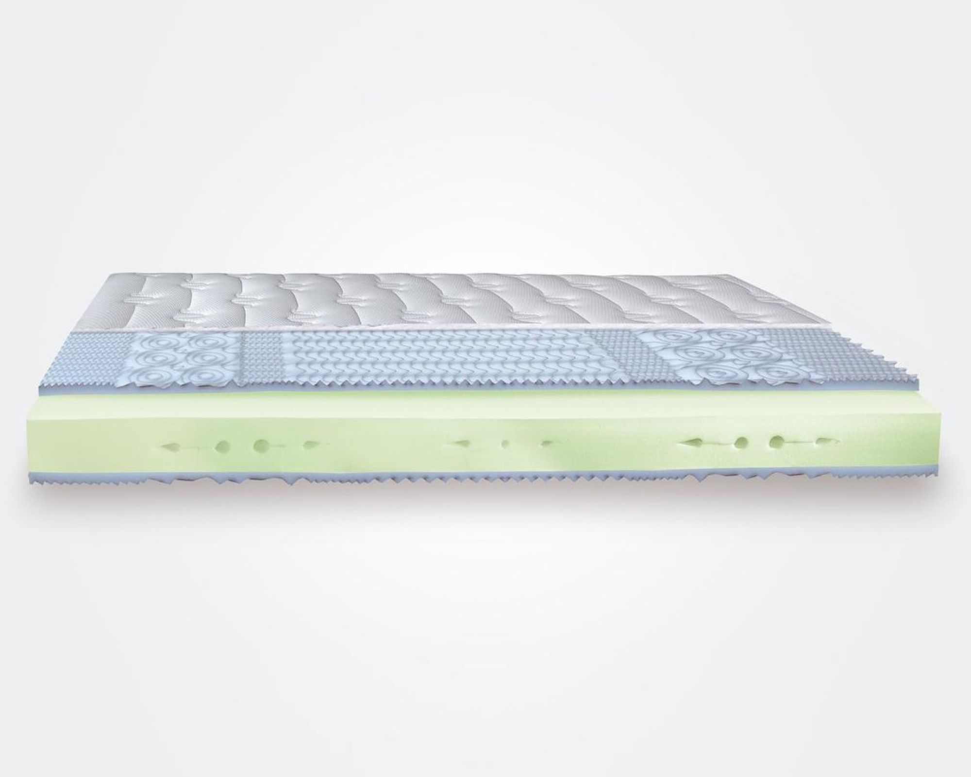 Hasena Novo Kaltschaum Matratze 200x200 cm / H3