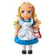 Disney Store Alice in Wonderland Animator Toddler Doll 39cm 15inch with Realistic Rooted Hair, Outfit, Shoes and Padded Satin Dinah Soft Toy - Suitable for Ages 3+