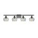 Innovations Lighting Bruno Marashlian Fenton 36 Inch 4 Light LED Bath Vanity Light - 516-4W-BK-G92-LED