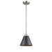 Innovations Lighting Bruno Marashlian Appalachian 8 Inch Mini Pendant - 284-1S-SN-M13-BK-LED