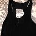 Brandy Melville Tops | Brandy Melville Black Flowy Tank Top | Color: Black | Size: Os