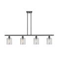 Innovations Lighting Bruno Marashlian Cobbleskill 48 Inch 4 Light LED Linear Suspension Light - 516-4I-BK-G112-LED