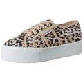 Superga Women's 2790-fantasy COTW Gymnastics Shoes, Beige Beige Jaguar A1s, 6 UK