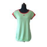 Adidas Tops | Adidas Adizero Climacool Activewear Top Formotion | Color: Green/Red | Size: M