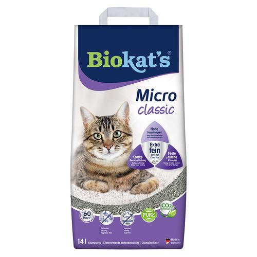 14 l Biokat's Micro Classic Katzenstreu