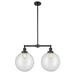 Innovations Lighting Bruno Marashlian XX-Large Beacon 27 Inch 2 Light Linear Suspension Light - 209-BK-G202-12-LED