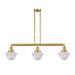 Innovations Lighting Bruno Marashlian Small Oxford 40 Inch 3 Light Linear Suspension Light - 213-SG-G534-LED