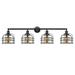 Innovations Lighting Bruno Marashlian Large Bell Cage 45 Inch 4 Light Bath Vanity Light - 215-BK-G78-CE-LED