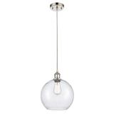 Innovations Lighting Bruno Marashlian Large Athens 10 Inch Mini Pendant - 516-1P-PN-G124-10-LED