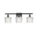 Innovations Lighting Bruno Marashlian Niagra 26 Inch 3 Light Bath Vanity Light - 516-3W-BK-G402