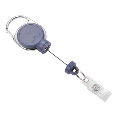 Durable Ausweishalter »Jojo Extra Strong« mit Druckknopf blau