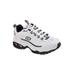 Men's Energy - After Burn Sneakers by SKECHERS® by Skechers in White Navy (Size 13 M)