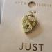 Anthropologie Jewelry | Anthropologie Heart Carm. Nwt | Color: Gold | Size: Os