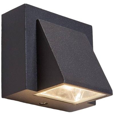 Led Wandleuchte außen 'Marik' aus Aluminium von Lucande Image