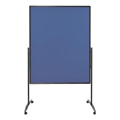Moderationswand »PREMIUM PLUS« 120x150 cm mit Standfuß blau, Legamaster, 226 cm